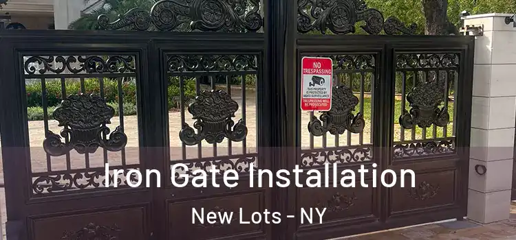Iron Gate Installation New Lots - NY