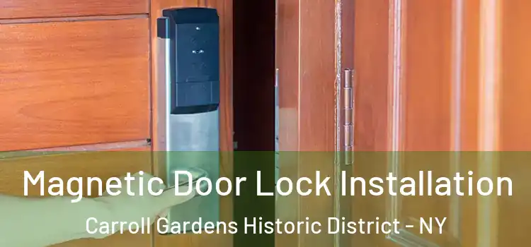  Magnetic Door Lock Installation Carroll Gardens Historic District - NY