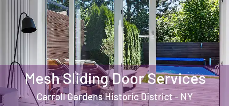 Mesh Sliding Door Services Carroll Gardens Historic District - NY