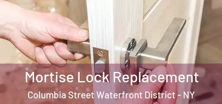 Mortise Lock Replacement Columbia Street Waterfront District - NY