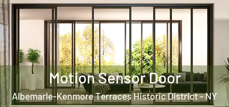 Motion Sensor Door Albemarle-Kenmore Terraces Historic District - NY