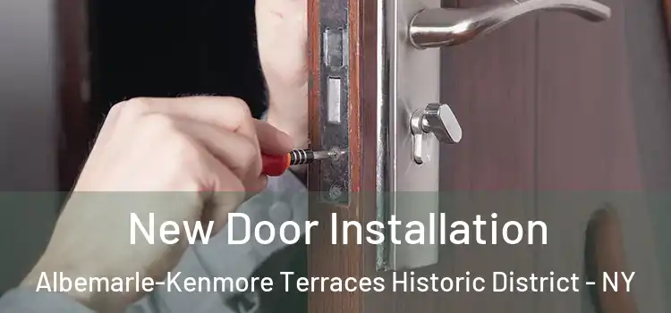  New Door Installation Albemarle-Kenmore Terraces Historic District - NY