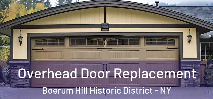  Overhead Door Replacement Boerum Hill Historic District - NY