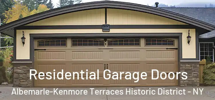  Residential Garage Doors Albemarle-Kenmore Terraces Historic District - NY