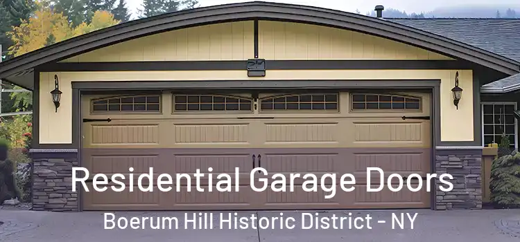  Residential Garage Doors Boerum Hill Historic District - NY