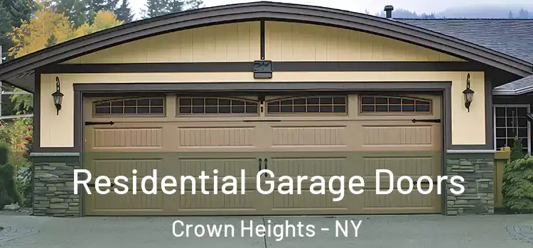  Residential Garage Doors Crown Heights - NY