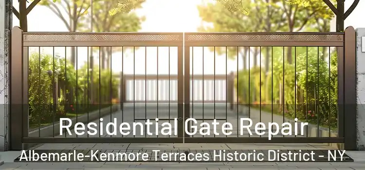 Residential Gate Repair Albemarle-Kenmore Terraces Historic District - NY