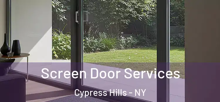 Screen Door Services Cypress Hills - NY