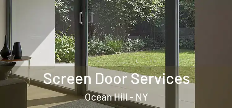 Screen Door Services Ocean Hill - NY