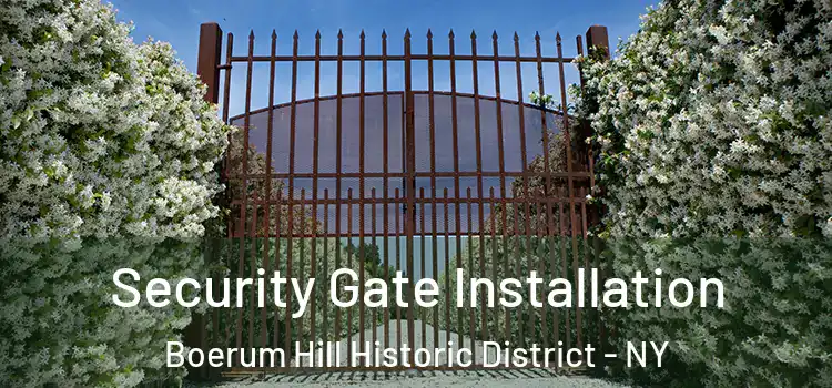  Security Gate Installation Boerum Hill Historic District - NY