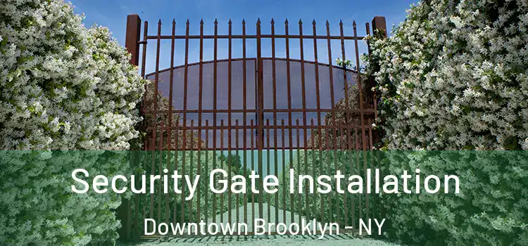 Security Gate Installation Downtown Brooklyn - NY