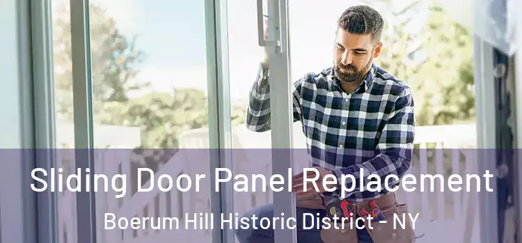  Sliding Door Panel Replacement Boerum Hill Historic District - NY