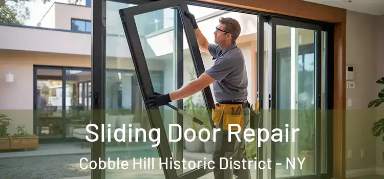 Sliding Door Repair Cobble Hill Historic District - NY