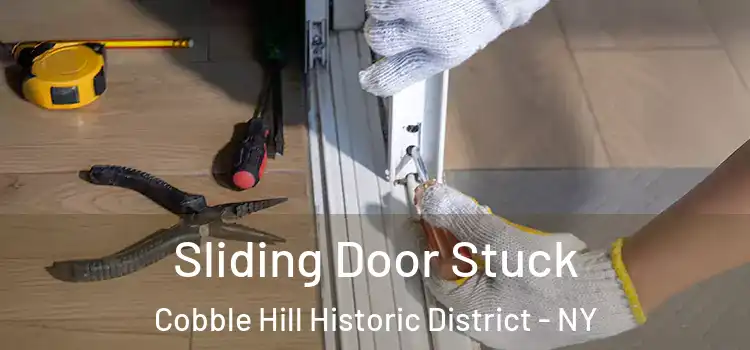 Sliding Door Stuck Cobble Hill Historic District - NY