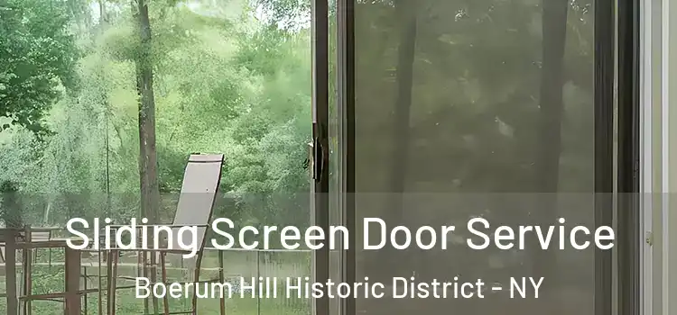 Sliding Screen Door Service Boerum Hill Historic District - NY