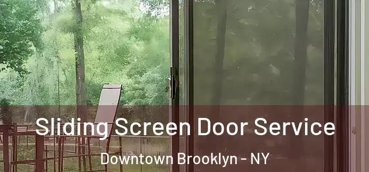 Sliding Screen Door Service Downtown Brooklyn - NY