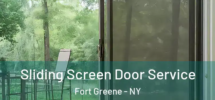 Sliding Screen Door Service Fort Greene - NY