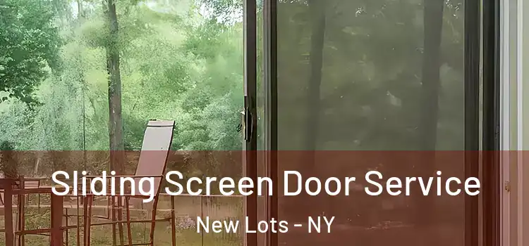  Sliding Screen Door Service New Lots - NY