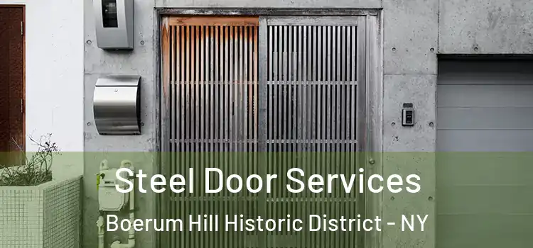  Steel Door Services Boerum Hill Historic District - NY