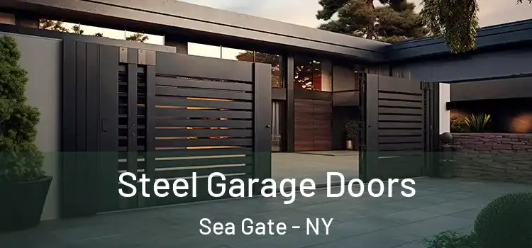 Steel Garage Doors Sea Gate - NY