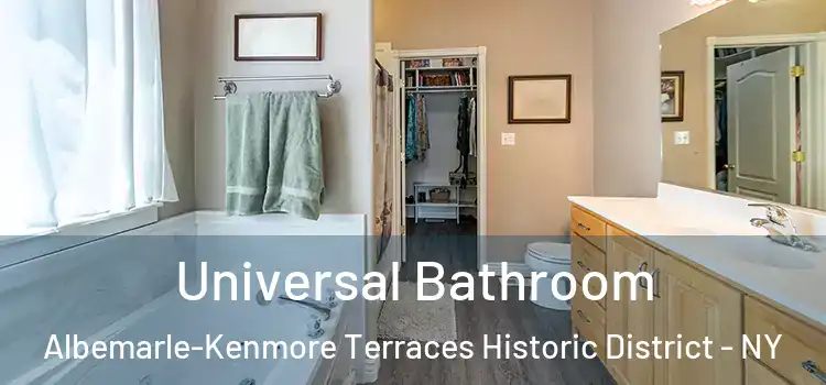 Universal Bathroom Albemarle-Kenmore Terraces Historic District - NY