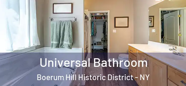 Universal Bathroom Boerum Hill Historic District - NY