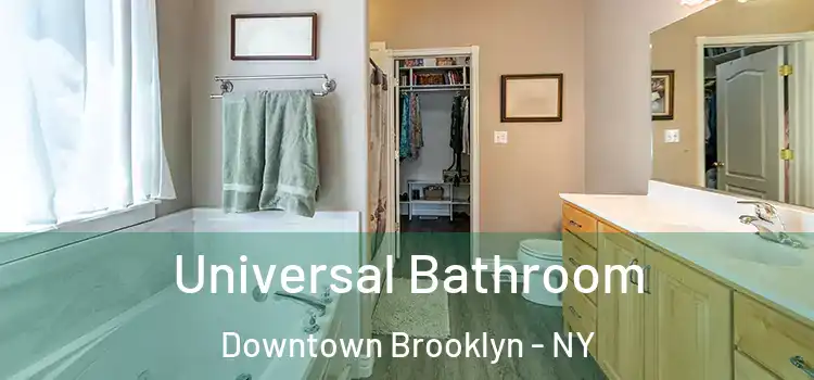 Universal Bathroom Downtown Brooklyn - NY