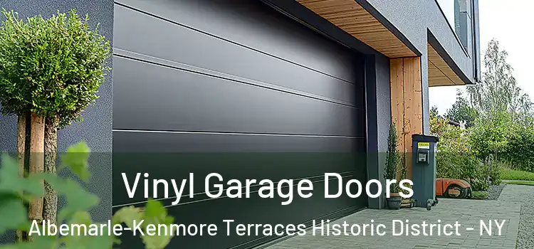  Vinyl Garage Doors Albemarle-Kenmore Terraces Historic District - NY