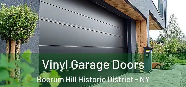  Vinyl Garage Doors Boerum Hill Historic District - NY