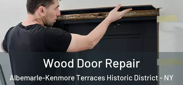 Wood Door Repair Albemarle-Kenmore Terraces Historic District - NY