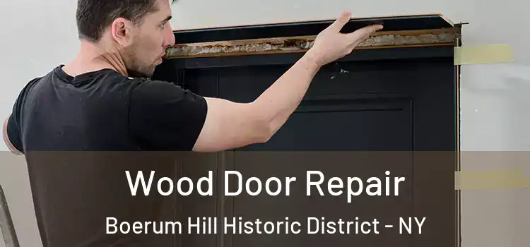 Wood Door Repair Boerum Hill Historic District - NY