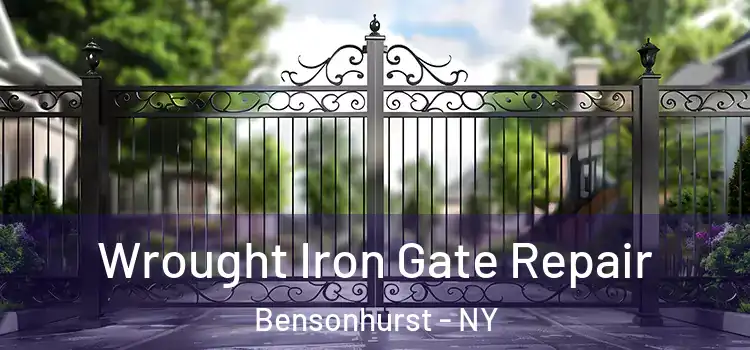 Wrought Iron Gate Repair Bensonhurst - NY