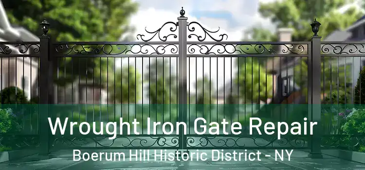  Wrought Iron Gate Repair Boerum Hill Historic District - NY