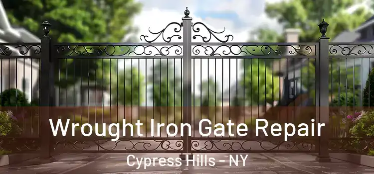 Wrought Iron Gate Repair Cypress Hills - NY