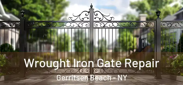 Wrought Iron Gate Repair Gerritsen Beach - NY